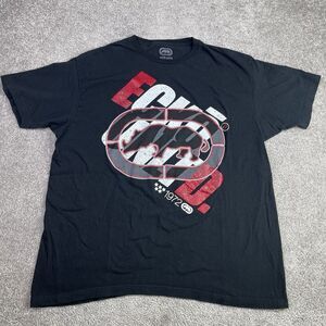 Ecko Unltd Rhino Graphic T-Shirt Mens 3XL Black Streetwear Logo Tee